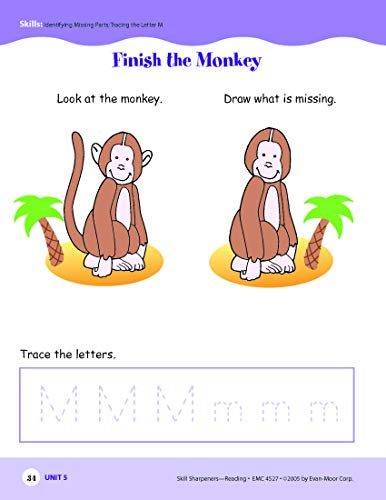 Skill Sharpeners Reading, Grade Pre-K