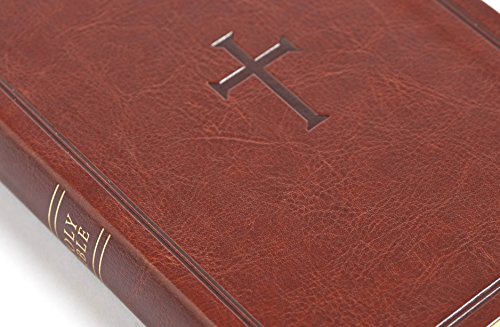 HCSB Compact Ultrathin Bible, Brown LeatherTouch