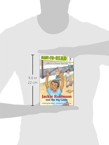 Jackie Robinson and the Big Game: Ready-to-Read Level 2 (Ready-to-Read Childhood of Famous Americans)