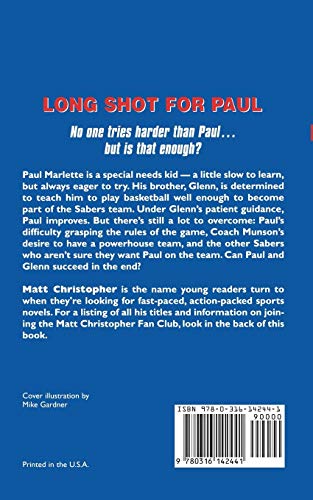 Long Shot for Paul (Matt Christopher Sports Classics)