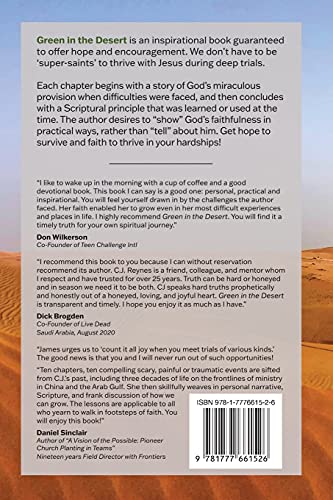 Green in the Desert: Get Hope to Survive and Faith to Thrive in Hardships