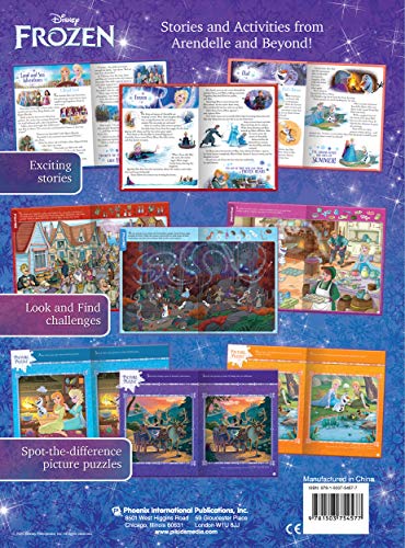 Disney Frozen - Adventures on Ice - Stories and Activity Book from Arendelle and Beyond! - Includes Frozen 2 - PI Kids