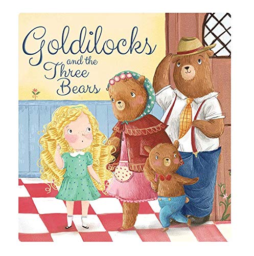Goldilocks and the Three Bears - Little Hippo Books - Children's Padded Board Book