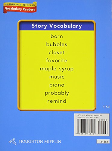 Houghton Mifflin Vocabulary Readers: Theme 7.3 Level 1 My Dog