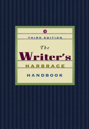 The Writer's Harbrace Handbook, Third Edition