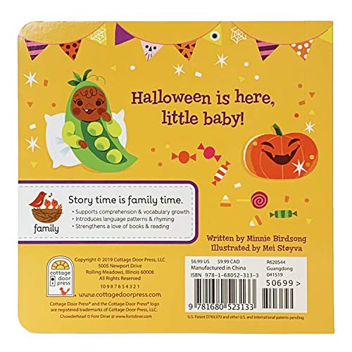 Happy Halloween, Little Baby - Little Bird Greetings Keepsake Board Book