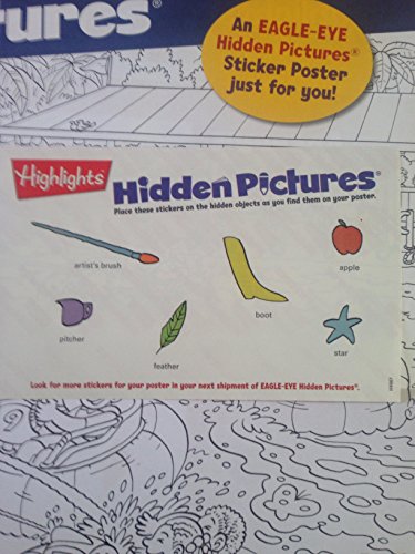 Hidden pictures - highlights eagle eye