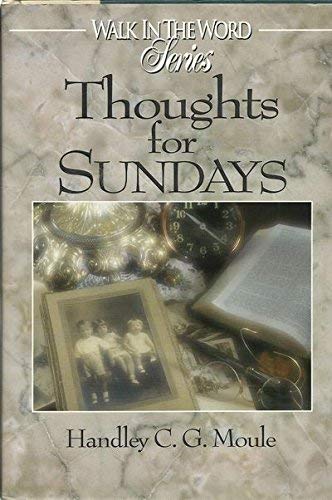 Thoughts for Sunday (Walk in the Word) (Walk in the Word Devotional Series)