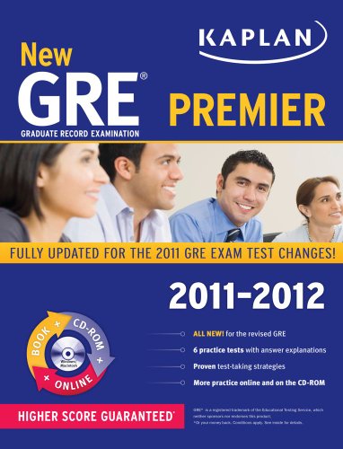 New GRE 2011-2012 Premier with CD-ROM (Kaplan GRE)