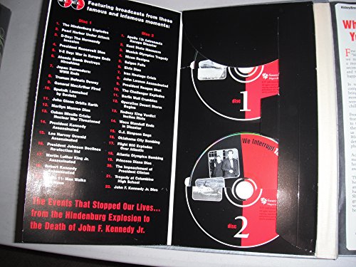 We Interrupt This Broadcast: The Events That Stopped Our Lives...from the Hindenburg to the Death of John F. Kennedy Jr. (2nd Edition)