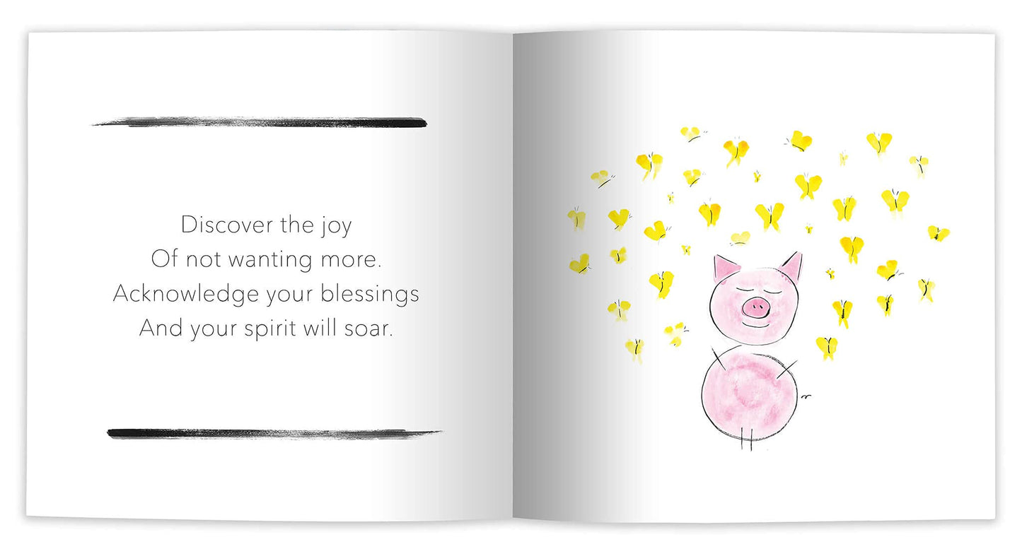 Zen Pig: All That Is Needed - A Children’s Book About Gratitude for Ages 3-8, Discover How A Little Thankful Spot Each Day Leads to Empathy, Kindness, & Happiness - Kid’s Book About Gratitude