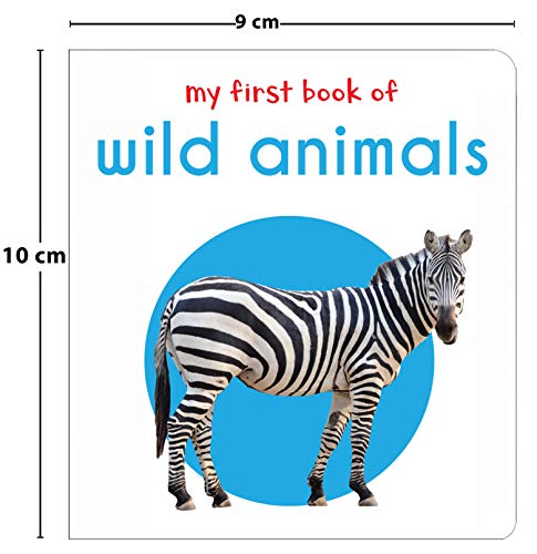 My First Book of Wild Animals: First Board Book