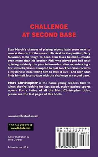 Challenge at Second Base (Matt Christopher Sports Classics)