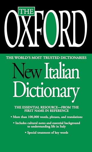 The Oxford New Italian Dictionary: The Essential Resource, Revised and Updated - 7478