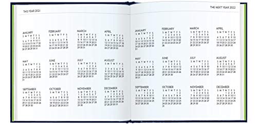 Linnea Design 2022 Monthly Planner, Journal, Appointment Book, Hardcover 9 x 9" with Original Artwork by Johanna Riley