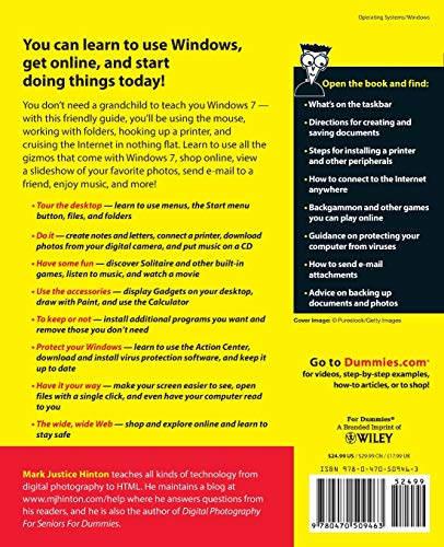 Windows 7 For Seniors For Dummies(r)