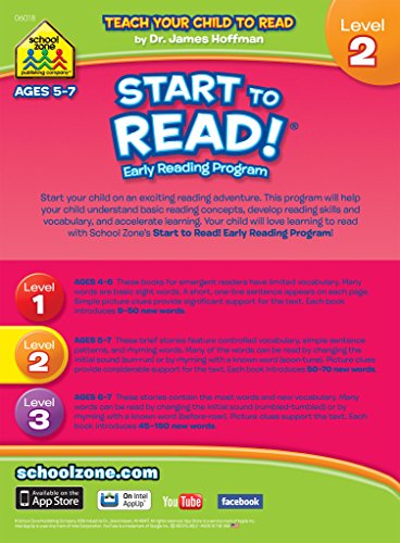 School Zone - The Big Race, Start to Read! Book Level 2 - Ages 5 to 7, Rhyming, Early Reading, Vocabulary, Simple Sentence Structure, and More (School Zone Start to Read! Book Series) (Prepack 3)