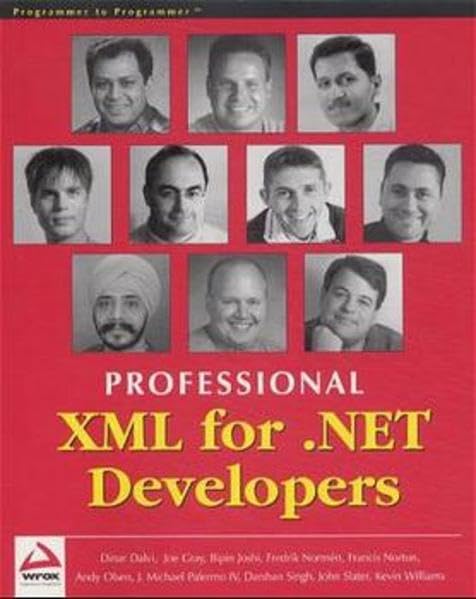 Professional XML for .NET Developers