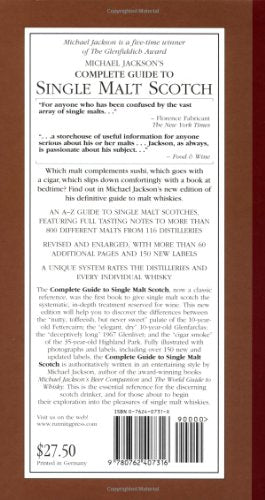 Michael Jackson's Complete Guide To Single Malt Scotch 4th Ed