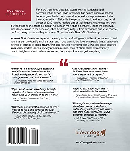 Heart First: Lasting Leader Lessons from a Year that Changed Everything