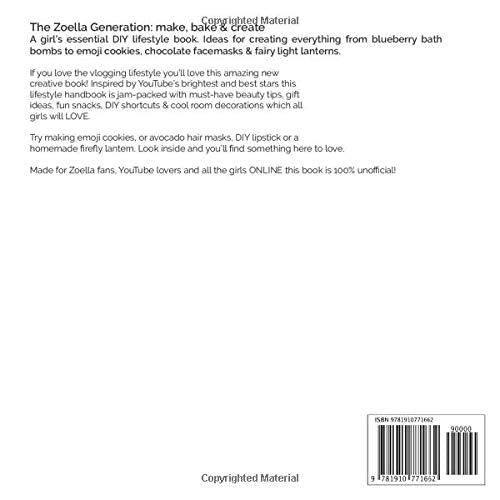 The Amazing Book For Girls Online: make bake & create: A girl's essential DIY lifestyle book. Ideas for creating everything from blueberry bath bombs ... chocolate facemasks & fairy light lanterns