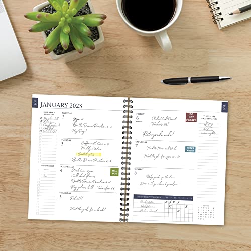 Geometric 6.5" x 8.5" Softcover Weekly Planner