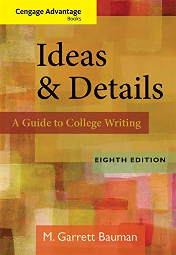 Cengage Advantage Books: Ideas & Details - 1686