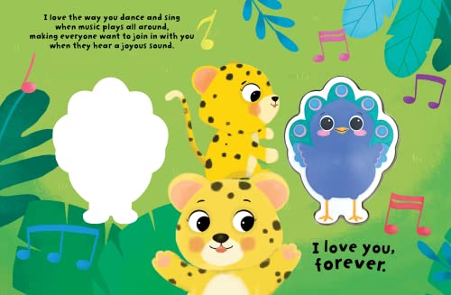 Little Hippo Books Love You Forever - Children's Board Book - Touch and Squeak - Squishy and Squeaky