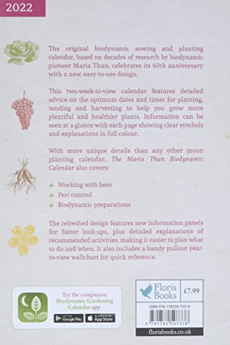 The Maria Thun Biodynamic Calendar: 2022