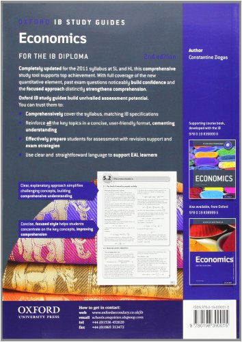 IB Economics 2nd Edition: Study Guide: Oxford IB Diploma Program (International Baccalaureate)