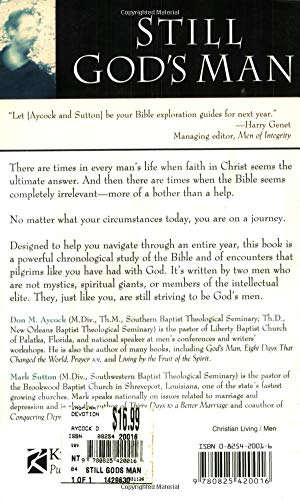 Still God's Man: A Daily Devotional Guide to Christlike Character