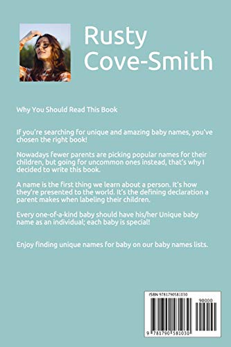 Baby Names: FANTASTIC AND UNIQUE NAMES FOR GIRLS AND BOYS