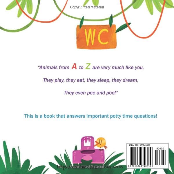 The Perfect Potty Zoo: The Funniest ABC Book (Cozy Reading Nook)