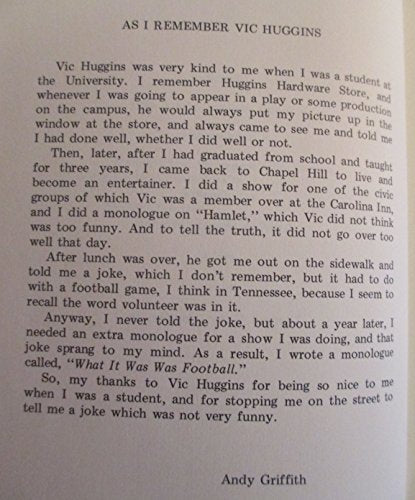 Anecdotes!