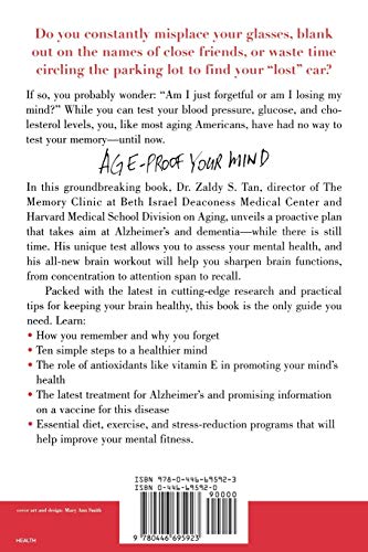 Age-Proof Your Mind: Detect, Delay, and Prevent Memory Loss--Before It's Too Late
