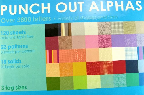 Alpha Punch-outs Over 3,775 Letters