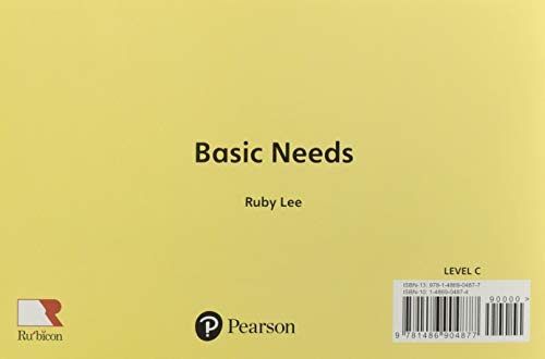 MYVIEW LITERACY 2020 LEVELED READER GRADE K: BASIC NEEDS