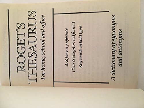Kappa Roget's Thesaurus, 190 Pages
