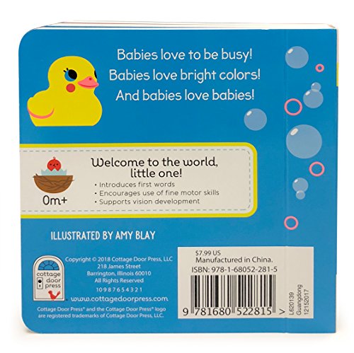 Brush, Flush, Wash: Chunky Lift-a-Flap Board Book (Busy & Bright Baby)