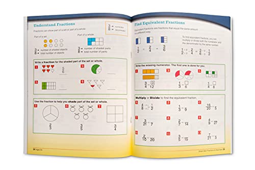Smart Alec Math Workbook, Fractions & Decimals, 24 Count