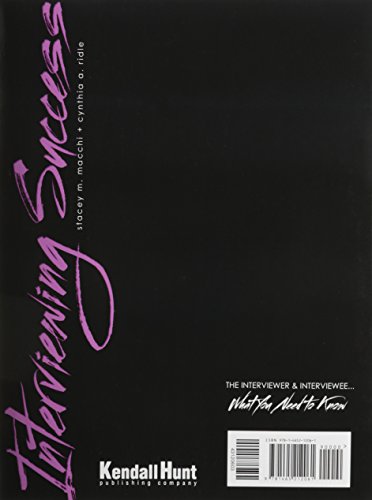 Interviewing Success: The Interviewer AND Interviewee...What You Need to Know - 7385