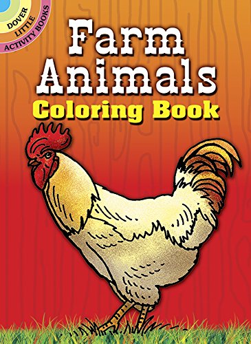 Farm Animals Coloring Book (Dover Little Activity Books)