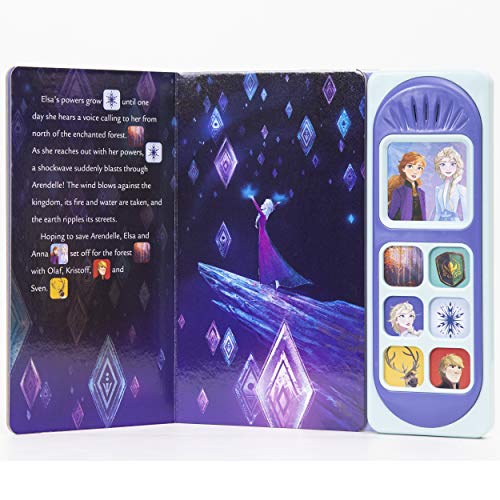 Disney Frozen 2 Elsa, Anna, and Olaf - Stronger Together Little Sound Book  PI Kids (Play-A-Sound)