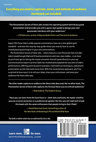 The Presentation Secrets of Steve Jobs: How to Be Insanely Great in Front of Any Audience