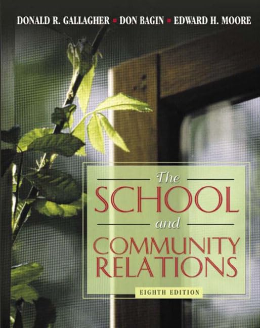 School and Community Relations, The (8th Edition) - 5363