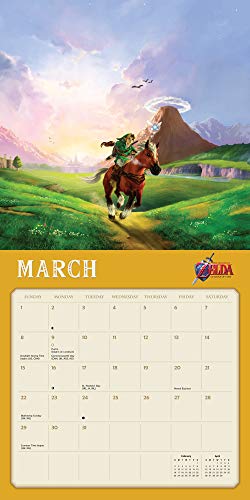 Legend of Zelda 2020 Wall Calendar