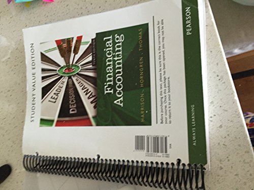 Financial Accounting, 10th Edition