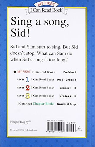 Sid and Sam (My First I Can Read)