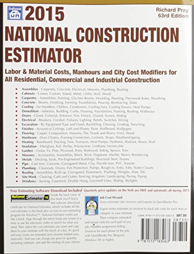 National Construction Estimator 2015