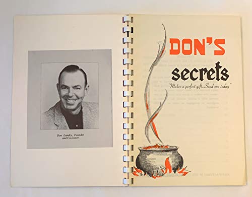 Don's Secrets: Providing Cooking Magic for Our Restaurants in Lafayette, Baton Rouge, Shreveport, Metairie, Beaumont, Houston